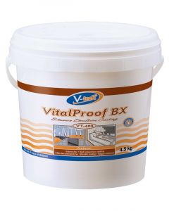 V-Tech Vital Proof BX Bitumen Emulsion Coating Solvent Free 4.5kg