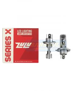 CEC Industries ZULU H4 LED Headlight Plug and Play Globe Pack of 2