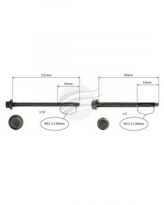 Aunger Cylinder Head Bolt Set Fits Cadillac Ly7 V6 Dohc Vvt