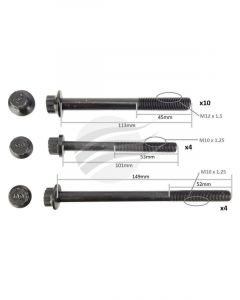 Aunger Cylinder Head Bolt Set Fits Ford Weat I4 Dohc