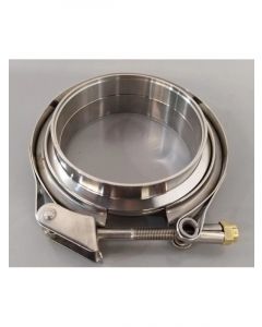 Aunger Exhaust Quick Release V Band Clamp 1.5in SS304 Single Pack