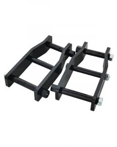 Caloffroad Extended Greasable Shackle Pair Fits Hilux N70 05-15