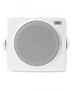 GME 1 Pr Marine Box Speakers 60 Watt 109mmx96mm White