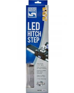 Hayman Reese Led Tow Ball Hitch Mount Step 12V 350mmx80mmx50mm Non-Slip