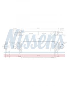 Nissens CAC Fits Mercedes Benz GLE Class 350D W166 10/15-5/2019