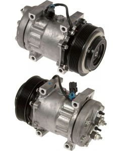 Sanden Comp Fits Kenworth Peterbilt SD7H15 Direct Mount 7Pv Wx Cly Head