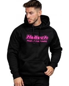 Haltech Classic Hoodie Black Pink Size 3XL