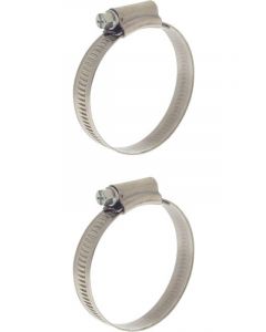 Icon Solid Band Hose Clamp 16-22mm Pack of 2