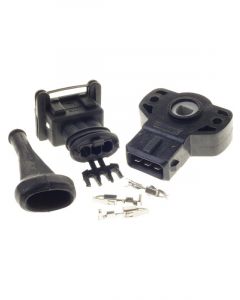 PAT Motorsport TPS 3 Pin Grey Ccw Rotation 8mm D Shaft