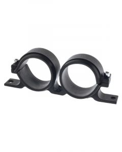 Raceworks Twin Fuel Pump Bracket 60mm Black