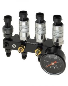 Raceworks 4 Circuit Pressure Sensor Block