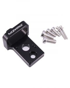 Raceworks 4Port Solenoid Black Billet Mount