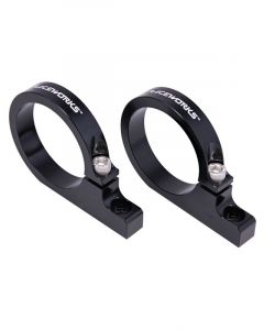 Raceworks 50mm Billet Brackets Pair Suits ALY-219Bk/ALY-221Bk