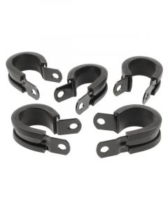 Raceworks Cushioned P Clips ID 31.8mm Pack 5