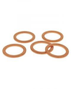 Raceworks Copper Washers Id8mm Od13.8mm T1.4mm Pack 5