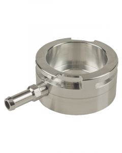 Raceworks Small Billet Aluminium Weld-On Radiator Neck ID 32mm