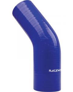 Raceworks 45 Deg Reducer 1.50-2.00In 38-51mm Blue
