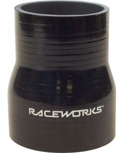 Raceworks Hose Reducer 1.00-1.75In 25-44mm Black