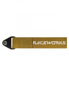 Raceworks Gold Flexible Tow Strap