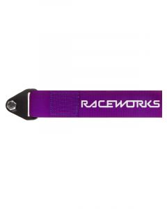 Raceworks Purple Flexible Tow Strap