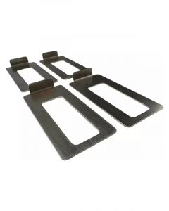 Hulk 4x4 Rattle Eliminating Tow Ball Mount Hitch Shim Kit Pack of 4