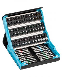Hazet 96 Pcs Smartcase Screwdriver Bit Set 1/4in Hex