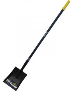 Impact-A 1.2m Long 6mm Thick Square Head Shovel Fibreglass Handle