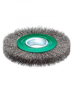 Lessmann Wheel Brush 150mm Diameter Tube 50mm Reducing Ring Set 3