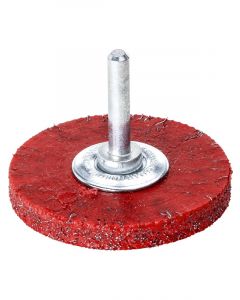 Lessmann Wheel Brush 6mm Shank Plastic Bonded 76x8mm Tube Steel Wire