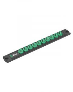 Wera 9600 Socket Rail Twist-to-lock 1/4in Empty