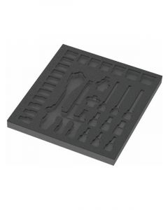 Wera 9822 Foam Insert 8000 C Zyklop 1/2in Ratchet Set 1 344x30x392mm