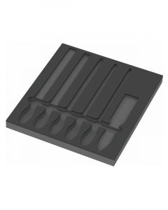 Wera 9883 Foam insert PFERD File Set 1 Empty 344 x 30 x 392mm