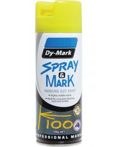 Dy-Mark Spray & Mark Fluro Yellow 350g