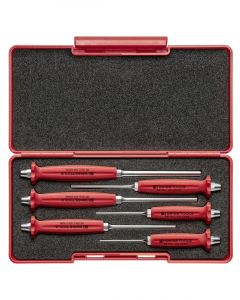 PB Swiss Pin Punch Drift Punch Octagonal 6 Pc Set in ToolBox