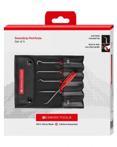 PB Swiss 8685 PickTool Set in Roll-Up Case in Cardboard Box