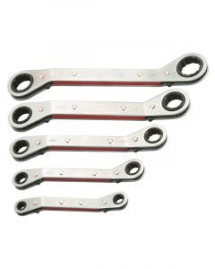Supatool Ratchet Ring Spanner Set 5 Piece