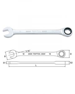 Toptul 10mm Pro-Series Combination Spanner