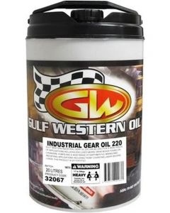 Gulf Western Industrial Gear Oil 220 20L