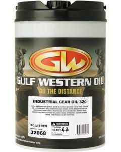 Gulf Western Industrial Gear Oil 320 20L