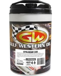 Gulf Western Syn-Gear Industrial Gear Oil 220 20L