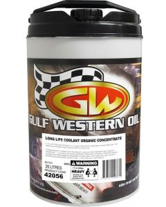 Gulf Western Long Life Coolant Organic Concentrated Blue 20L