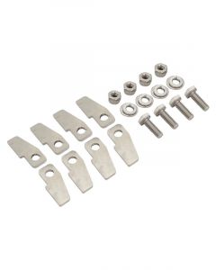 Proflow Exhaust Collector Tabs Slip On Stainless Header Kit Set of 8