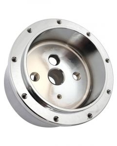 Proflow Chrome Billet Steering Wheel Adaptor Fits 1967-94 GM