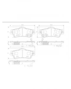 Brembo Ceramic Brake Pads