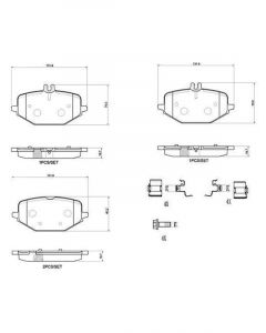 Brembo Ceramic Brake Pads
