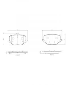 Brembo Ceramic Brake Pads
