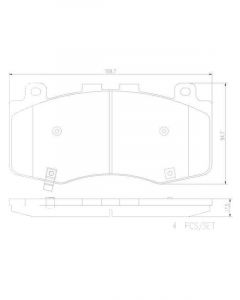 Brembo Ceramic Brake Pads