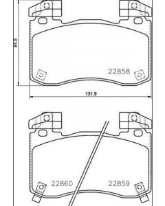 Brembo Ceramic Brake Pads