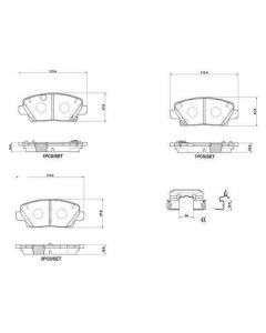 Brembo Ceramic Brake Pads
