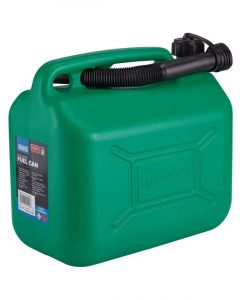 Draper Tools Plastic Fuel Can 10L Green